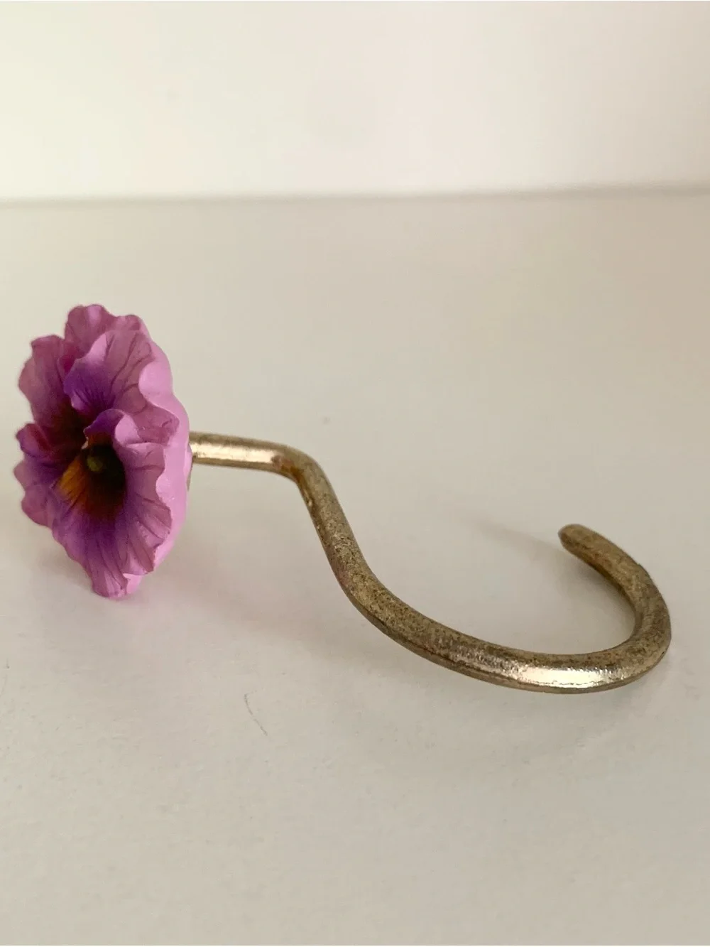 4 flower hooks set